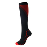 Anti-Fatigue Compression Socks for Travel Red