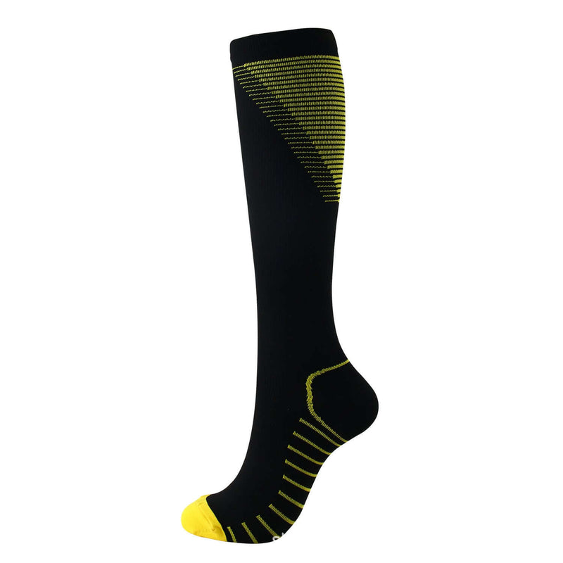 Anti-Fatigue Compression Socks for Travel Yellow