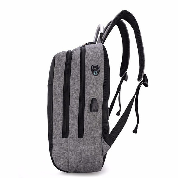 Anti-theft bag backpack Profile Grey