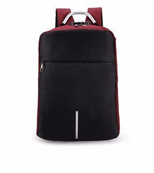 Anti-theft bag backpack Red