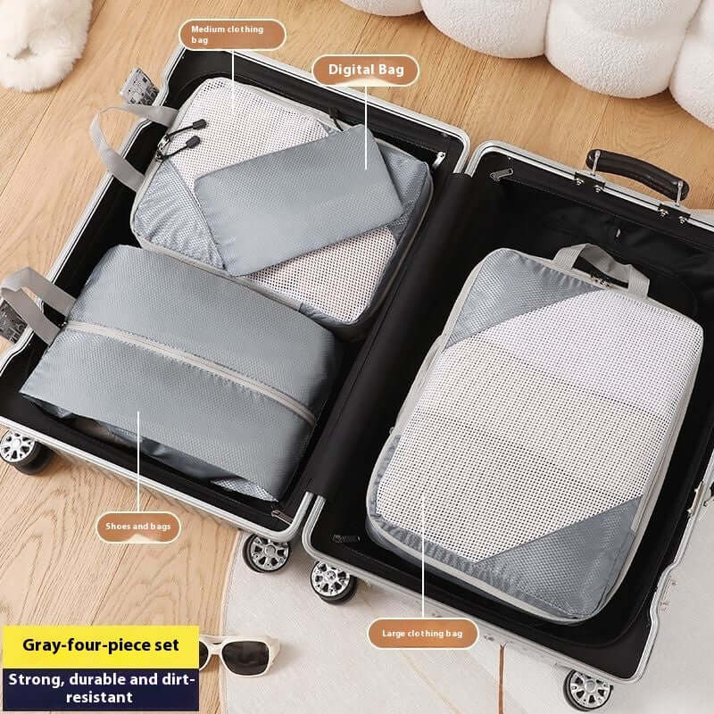 Compression Packing Cubes for Travel  Grey 2