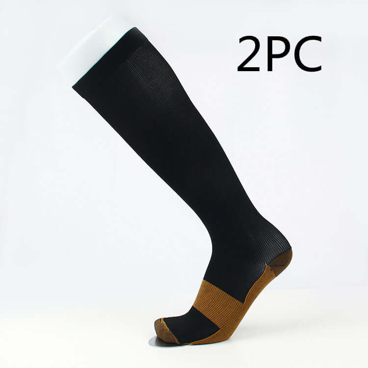 Lightweight Travel Compression Socks 2 Pairs