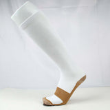 Lightweight Travel Compression Socks White 