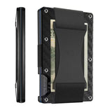 RFID-Blocking Slim Metal Card Holder Black 1