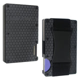 RFID-Blocking Slim Metal Card Holder Honey Comb